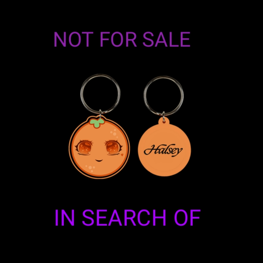 ISO HALSEY CLEMENTINE KEYCHAIN - NOT SELLING